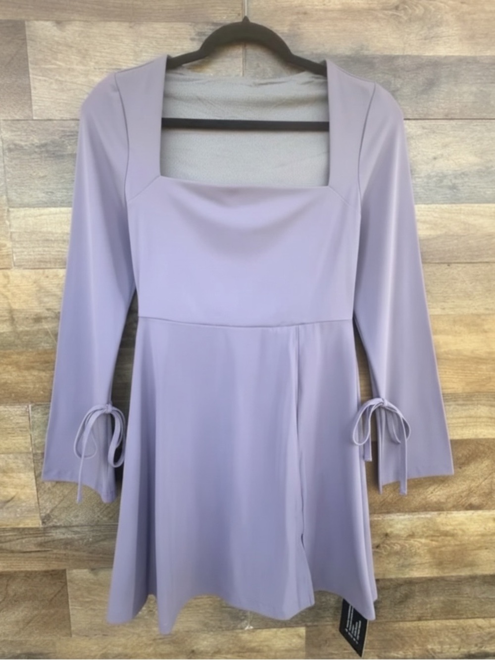 🍬 NWT Aotasely Bodycon Mini Dress in Lavender | Women’s Sz Sm - Picture 1 of 9